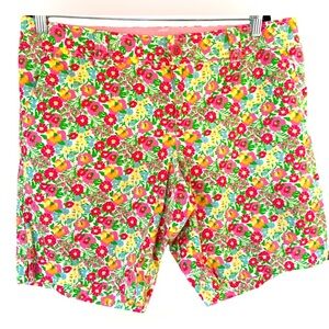 Lilly Pulitzer Ladies Resort Bermuda Shorts Floral - Size 14